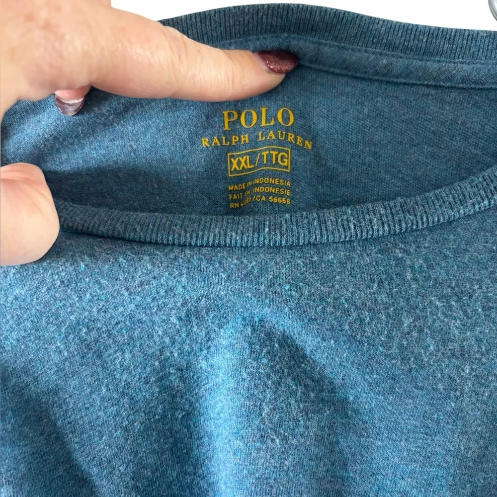 Polo Ralph Lauren Men's Blue Long Sleeve Lightweight Shirt Size XXL
